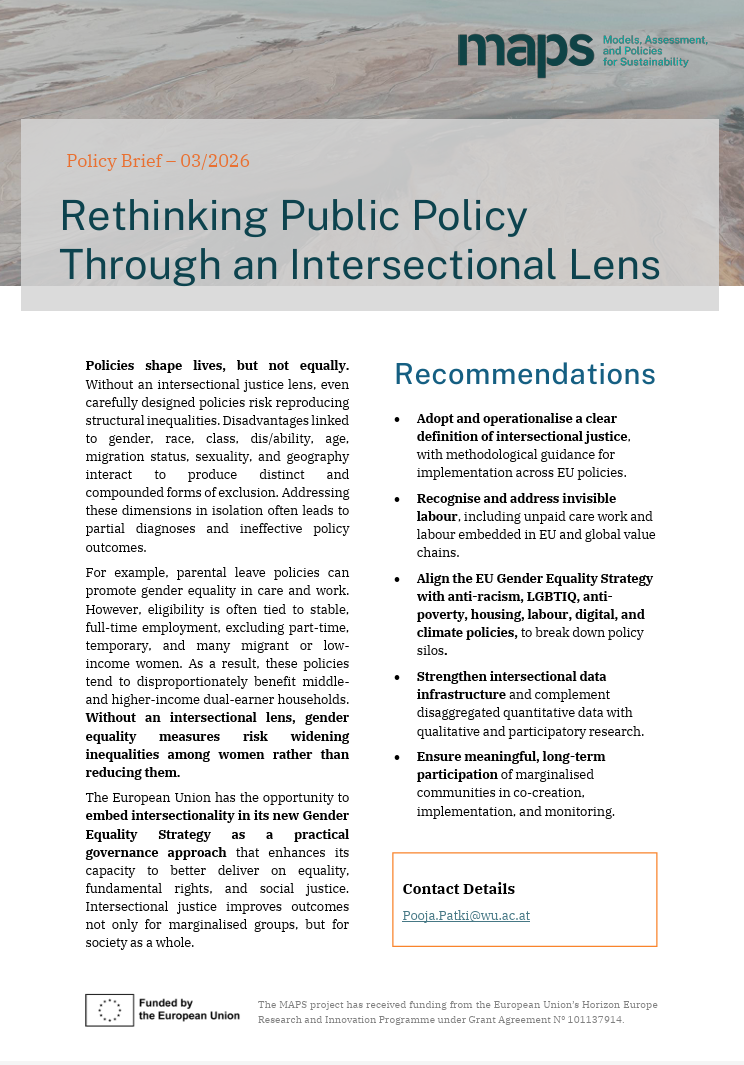 Research Policy Intersection Rethinking public policy through an intersectional lens - ZOE Institute ...